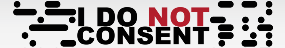 "I Do Not Consent" QR Code tool